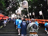 山王祭 神輿宮入（2010年6月撮影）