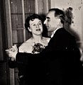 Gretl Braun links, na 1954 (Foto: Helga (Wagner) Braun) geboren op 31 augustus 1915