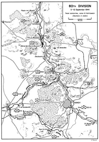 <span class="mw-page-title-main">Battle of Nancy (1944)</span> Battle fought during WWII