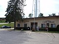 Post office and public library