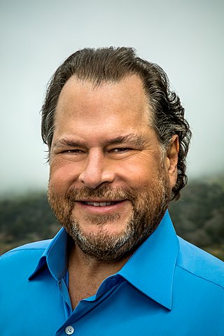 <span class="mw-page-title-main">Marc Benioff</span> American businessman (born 1964)