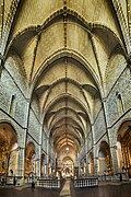 Nave principal de la iglesia Real de San Francisco, en Évora