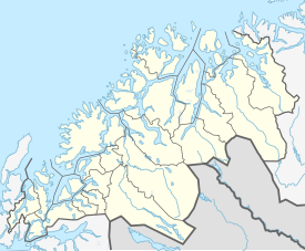 Rebbenesøya ubicada en Troms