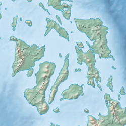 Camp Lukban is located in Visayas