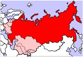 Месцазнаходжаньне Расейскай СФСР