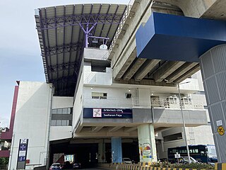 <span class="mw-page-title-main">Seetharamapalya metro station</span> Namma Metros Purple Line metro station