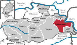 Seligenstadt – Mappa