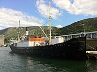 Stord I moored in Bergen harbour in June 2012