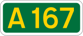 A167 road shield