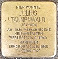 Stolperstein Julius Tannenwald