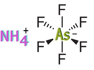 <span class="mw-page-title-main">Ammonium hexafluoroarsenate</span> Chemical compound