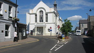 <span class="mw-page-title-main">Ballymoney</span> Town in County Antrim, Northern Ireland