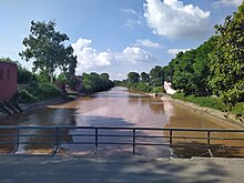 The Ichogil Canal in present-day Bambawali-Ravi-Bedian Canal1.jpg