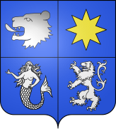 Blason Jean Antoine Michel Agar de Mercues de Mosbourg.svg