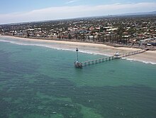 Brighton - Looking northeast from over the water BrightonSA.JPG