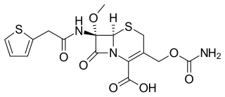 <span class="mw-page-title-main">Cefoxitin</span> Chemical compound