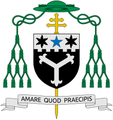 Coat of arms of Leo William Cushley.svg