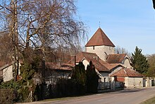 Donnement, église, maisons.jpg