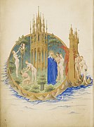 Limbourg Brothers, 1410–15, em Très Riches Heures du Duc de Berry