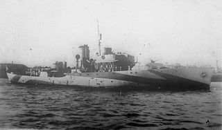 HMS <i>Salvia</i> (K97) Flower-class corvette