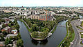 "Lopan Point" place where Kharkiv River drains into Lopan