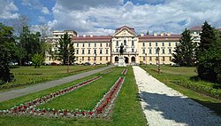 A Szent István Campus neobarokk főépülete