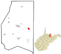 Location in شهرستان پرستون، ویرجینیای غربی and the state of ویرجینیای غربی.