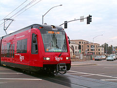 Rame S70 à San Diego (Californie, États-Unis).