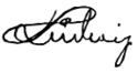 Ludwig I's signature