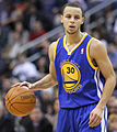 Stephen Curry geboren op 14 maart 1988