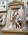 Peter Scheemakers's monument to William Shakespeare in Poets' Corner, Westminster Abbey