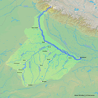 <span class="mw-page-title-main">Sindh River</span> River in Uttar Pradesh, India