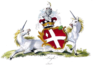 <span class="mw-page-title-main">Baron Leigh</span> Extinct barony in the Peerage of England