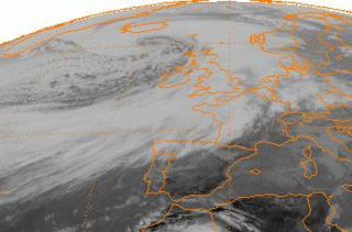 <span class="mw-page-title-main">Explosive cyclogenesis</span> Rapidly deepening extratropical cyclonic low-pressure area