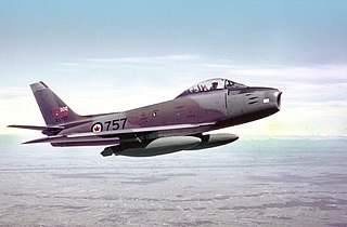 <span class="mw-page-title-main">Canadair Sabre</span> Canadian licensed built F-86 Sabre