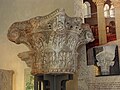 Theodosian capital from the atrium of the Church of the Acheiropoietos