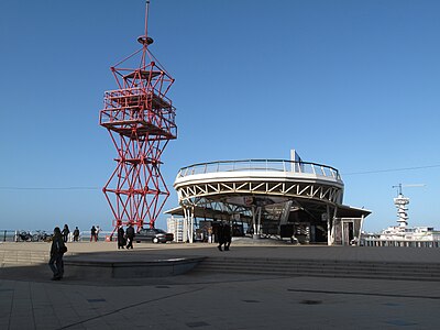 Scheveningen, ingang bij de pier