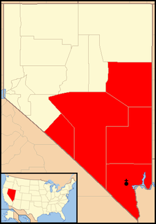 Arcidiecéze Las Vegas na mapě