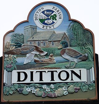 <span class="mw-page-title-main">Ditton, Kent</span> Human settlement in England