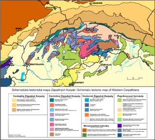 <span class="mw-page-title-main">Carpathian Flysch Belt</span> Tectonic zone in the Carpathian Mountains