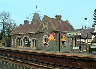 <span class="mw-page-title-main">Helen's Bay railway station</span> Railway station in Helens Bay, Northern Ireland