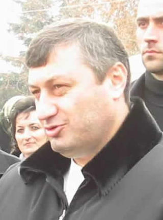 <span class="mw-page-title-main">Eduard Kokoity</span> President of South Ossetia from 2001 to 2011