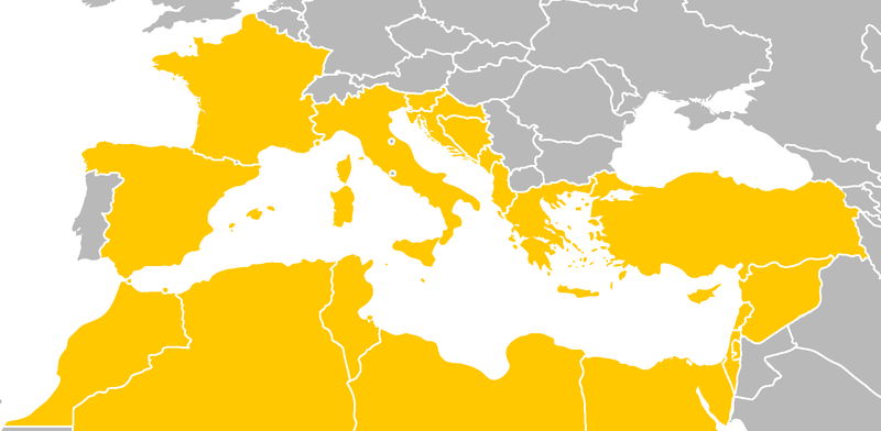 A Földközi-tenger térsége