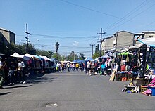 Tianguis near central Monterrey. Mty Tianguis 01.jpg