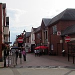 Henblas House's Chester Street entrance as TJ Hughes