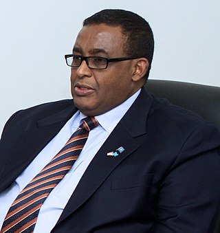 <span class="mw-page-title-main">Omar Sharmarke</span> Former Prime Minister of Somalia