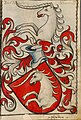 Wappen der Herren von Rümlang im Scheiblersches Wappenbuch