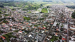 Aerial view of San Gabriel