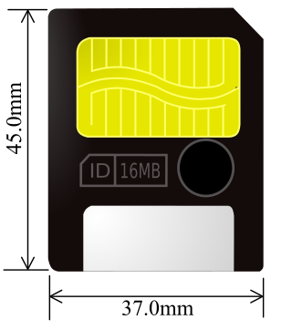 <span class="mw-page-title-main">SmartMedia</span> Memory card format