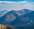 North aspect of Stones Peak, with Longs Peak (distant left)